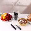 Stainless Steel Fondue Forks With Plastic Handle, Chocolate Cheese Dipping Utensils, Multiple Styles Available