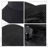 Mesh Cap Mesh Work Cap Casual Military Cap Baseball Cap Outdoor Fishing Golf Breathable Lightweight Hat [LOJAX] Men's Quick-Drying (Navy Blue)
