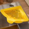 & Filter Punch Triangular Strainer With Open Bottom Strong Corner Kitchen Organizer For Washing & Vegetables Ceiling Duster