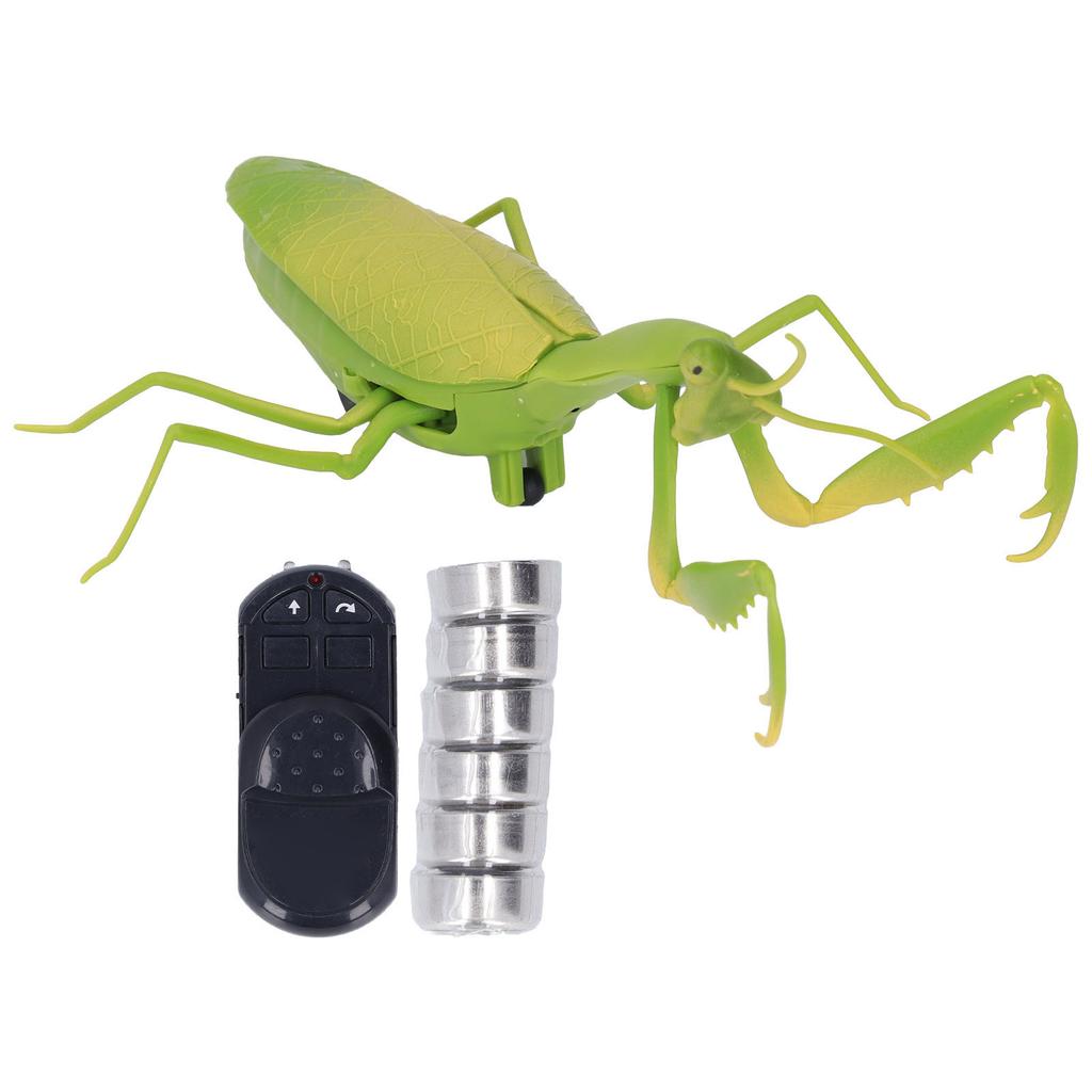 RC Mantis Children Simulated IR Remote Control Mantis Mischief Toy for April Fools" Day Party
