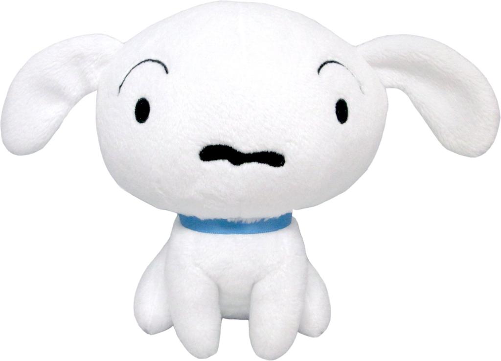 Sanei Boeki Crayon Shin-chan Shiro (S) W10 x D8 x H14cm Plush Toy SN02