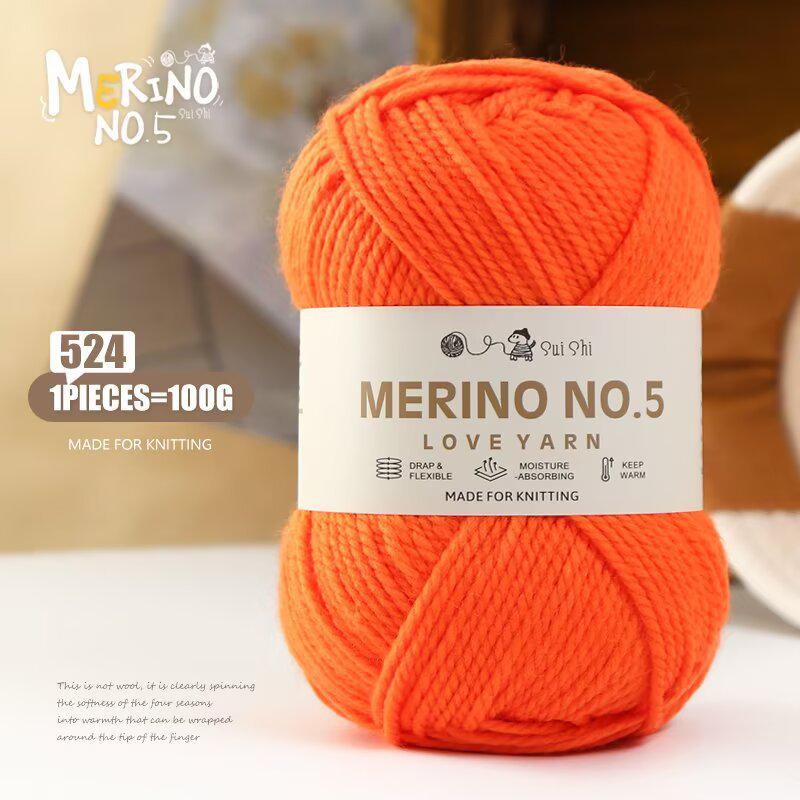 Australian Wool Chunky Scarf & Sweater Yarn for Hand Knitting