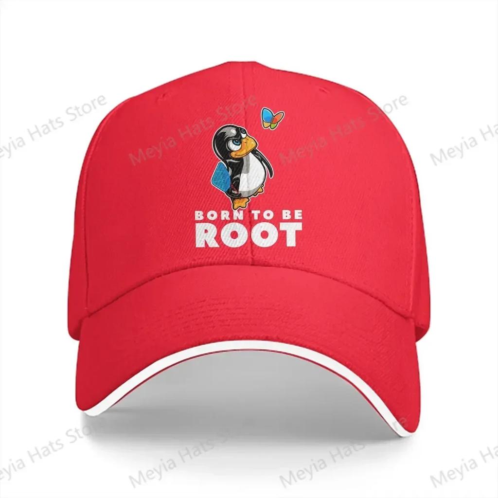 Linux Butterfly Killer Illustration Kali Linux Root Programmer Multicolor Hat Peaked Womens Cap Personalized Visor Protection