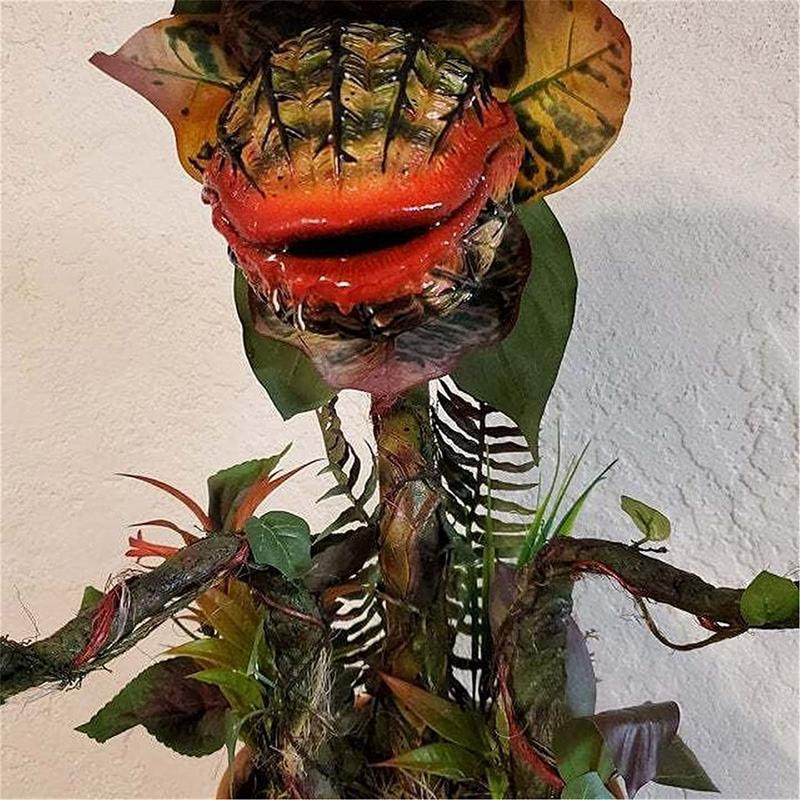 Halloween Piranha-Blume Filmrequisite Garten Harzornamente Kleiner Horrorladen Dekoration Jardineria Decoracion Halloween Decor