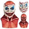 Clown Double Mask Halloween Decoration Horror Skull Latex Material Two Layer Peeling Mask Masquerade Mask