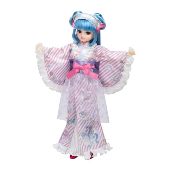 Takara Tomy Licca-chan Doll LD-14 Econeco Yukata Licca-chan Dress-up Pretend Play Toy Ages 3 and up