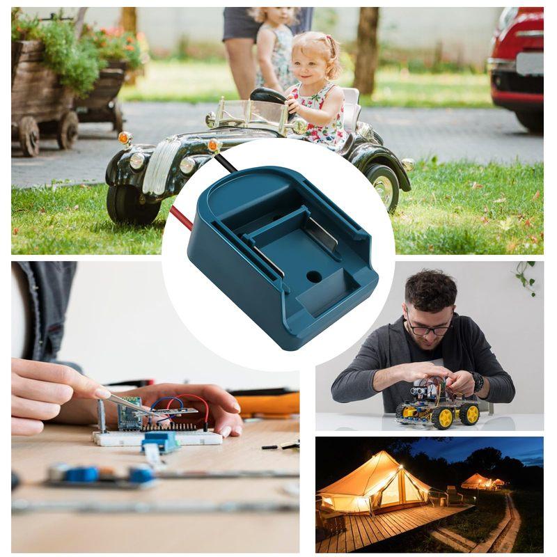 External Battery Adapter Converter for MT Makita 14V/18V Battery DIY Power Tool Box Accessories Kit Electric Extension Newest
