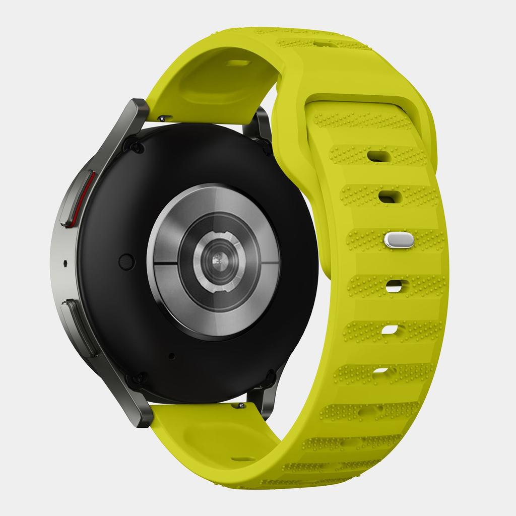 20mm 22mm WatchStrap For Samsung Galaxy Watch 7/classic 8/6/5/4 Pro/3/active 2/46 Silicone Bracelet Huawei Watch GT5 4 3 Pro Strap