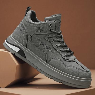 Martin Stiefel High-Top Britischer Stil In Mid-Top Schuhen Leder Oberfläche Wasserdicht Lokomotive Freizeit Schuhe