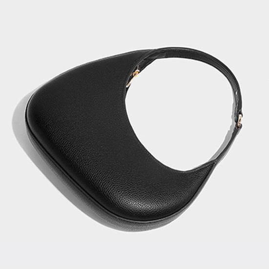 Damen Unterarm Schultertasche Irreguläre Halbmondtasche Handtasche mit Reißverschluss Geldbörse Abend-Tragetasche für Arbeit Party Date Events