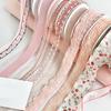 Flower Bouquet Decorative Ribbon Girly Style Series Bowknot Crafting Ribbon Handmade Gift Wrapping Binding Streamers