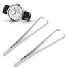 2Pcs Watch Minute Second Hour Hands Removal Tweezer Watch Repairing Making Tool