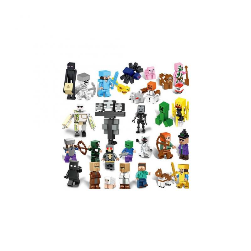 Minecraft Building Blocks The Mountain Cave Set with Minifigures My World Series