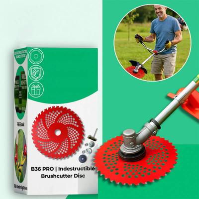 9 Inch 36 T Brush Cutter Blades Replacement Grass Trimmer Cutting Disc Grass Brush Cutter Disc Blade for Garden Power Tool
