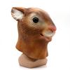 Halloween Latex Eichhörnchen Maske Tierkopfbedeckung für Festivals Cosplay Partyzubehör