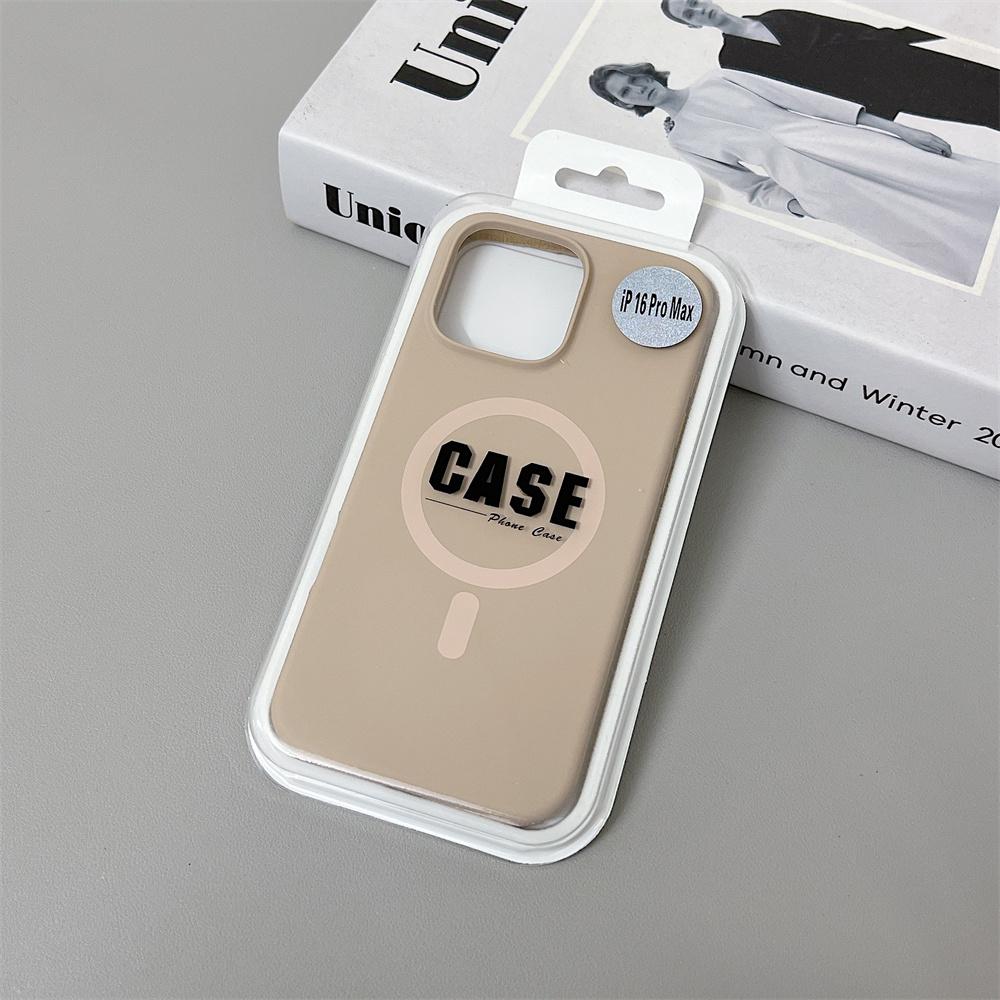 Official Same Original Liquid Silicone Phone Case for iPhone 16 15 14 13 12 Pro Max Magsafe Wireless Charging Magnetic Cover