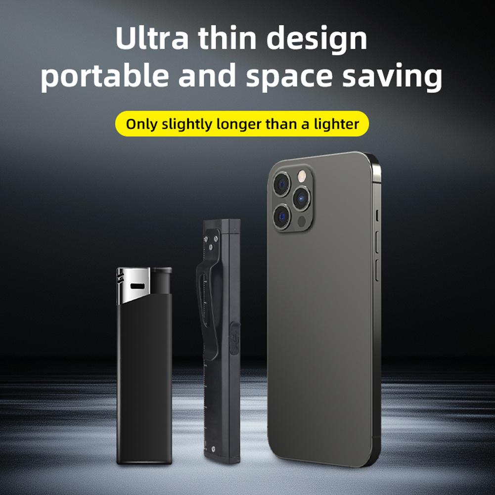 Portable LED Keychain Flashlight USB-C Rechargeable 800 lumens Outdoor Emergency Work Light High Power Mini EDC Flashlight