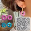 Multifuntional Jewelry  Earrings  Molds Star Keychain Molds  For DIY Enthusiasts