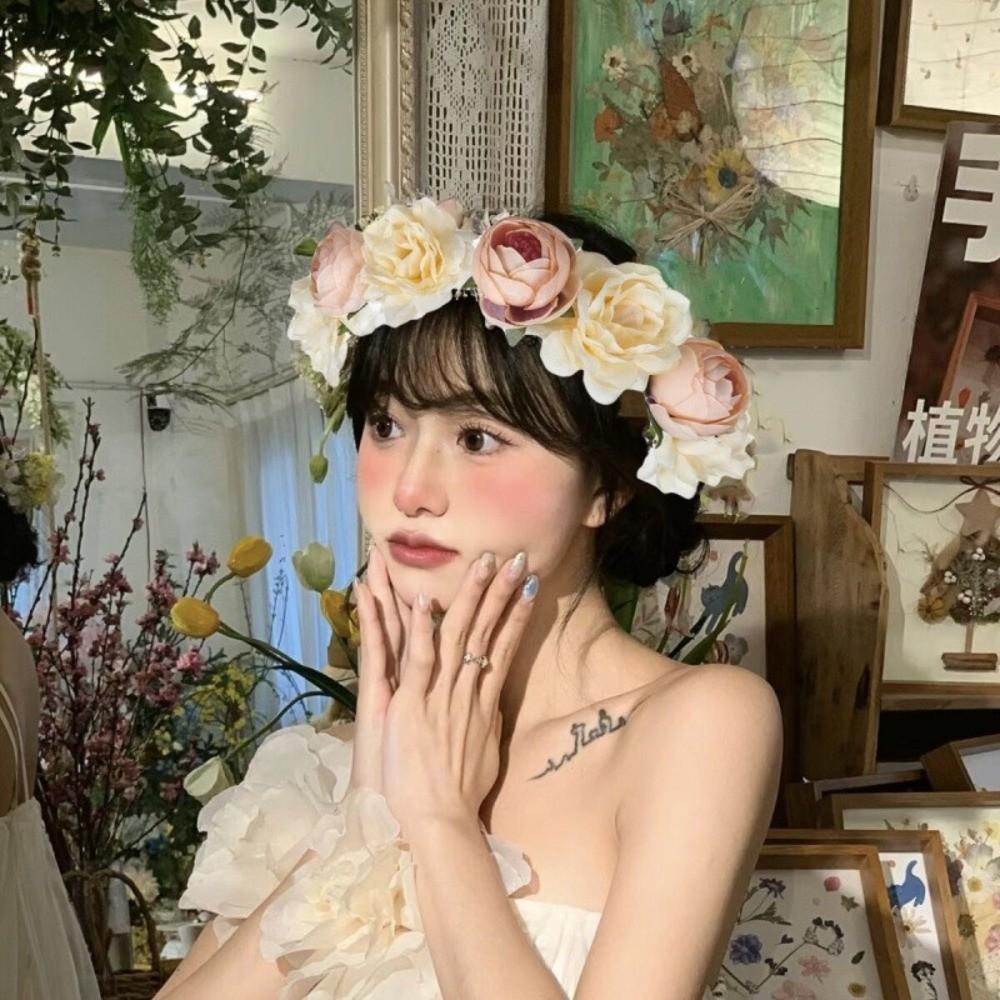 Bohemia Floral Headband Adjustable Princess Wreath New Bridal Garland  Photo Props