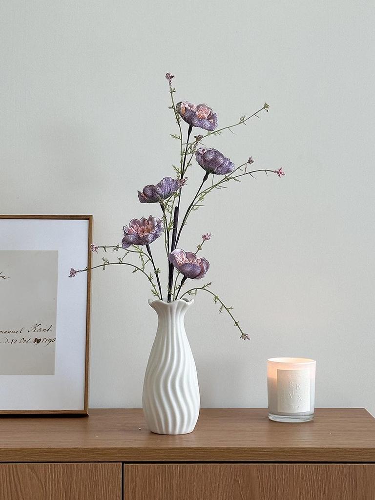 Nemophila Luxury Artificial Flower Arrangement for Living Room and Dining Table