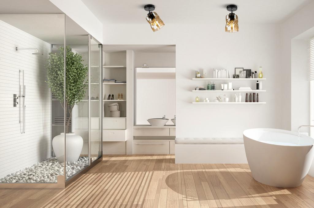 MODERN CEILING LAMP ELEGANT GLASS LAMP