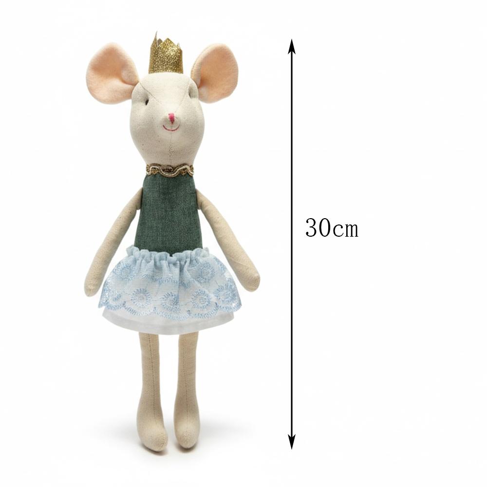 Cute stuffed animals mouse dolls family dollhouse mini plush christmas birthday gifts Little Mouse Plush dolls