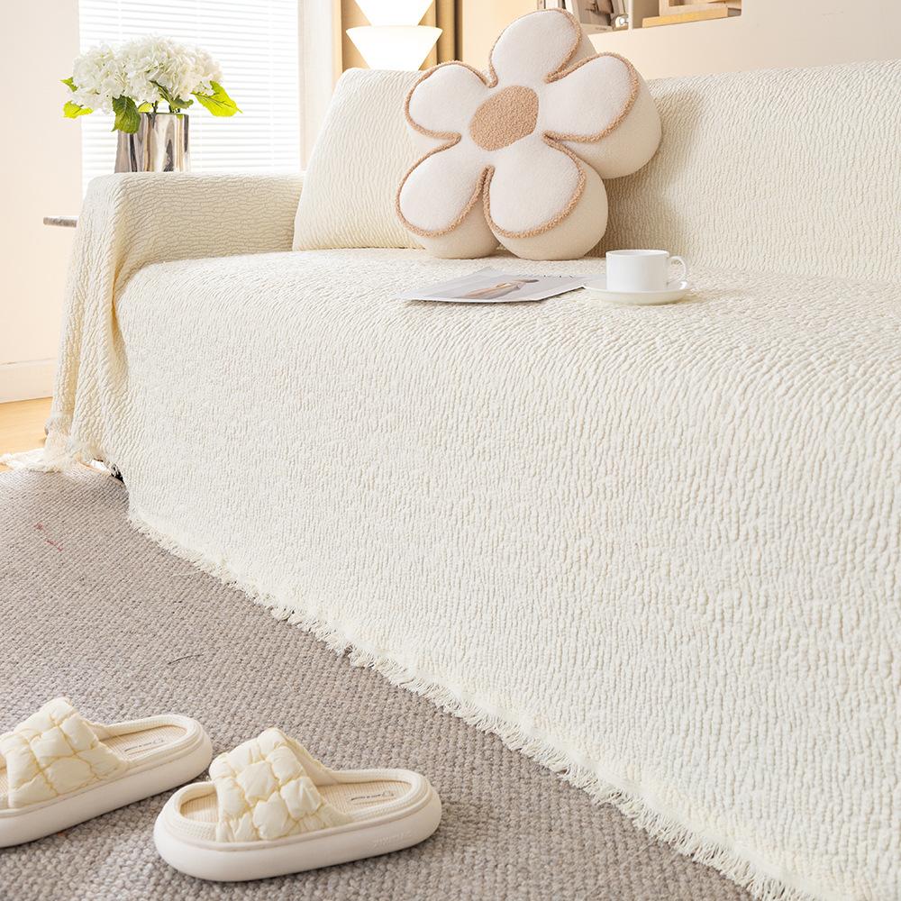 Four Seasons Universal Sofa Towel Chenille Simple Fashion Non-slip Sofa Cover Cloth Cushion Dust Cover