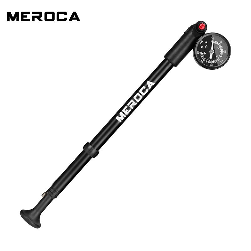 MEROCA Mtb Pump 300psi Air Pressure For Front Fork Shock Absorber Pump Rear Bladder Portable Bicycle High-Pressure Air Pump 300PSI Pump 1Pcs