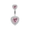 Persönlichkeits Nabelpiercing Barbell Elegante Gebogene Bauchnabelringe Trendige Bauchpiercings Strand