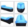 Pillow-Shaped Inflatable Outdoor Recliner - Portable Single Air Mattress for Camping & Festivals