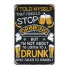 Vintage Beer  BBQ Metal Iron Sign  Retro Wall Decor for Home Kitchen Bar Club and Man Cave