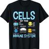 Zellen des Immunsystems Wissenschaftler Wissenschaft Biologie Liebhaber T-Shirt