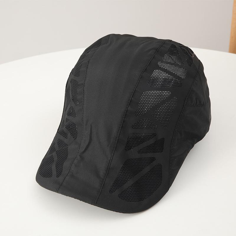 Summer baseball cap, thin tennis cap, forward cap, fashionable baseball cap, sun-protection fishing hat, sun hat, men's sun hat