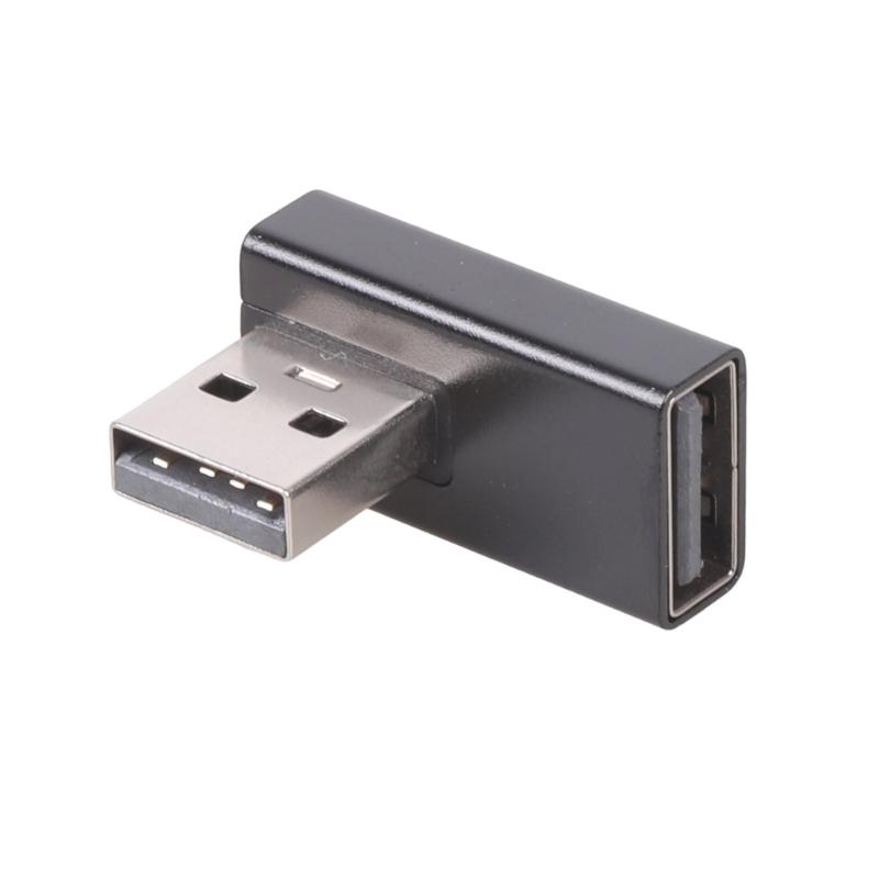 2Pcs USB 3.0 Converters Adapter with 90 Angle Design Supporting Fast Sync and Power Output for Electronics Use