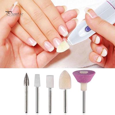 Puntos Nail Art Manicure Machine 5Pcs Grinding Drill Bits Polish Tool for Electric