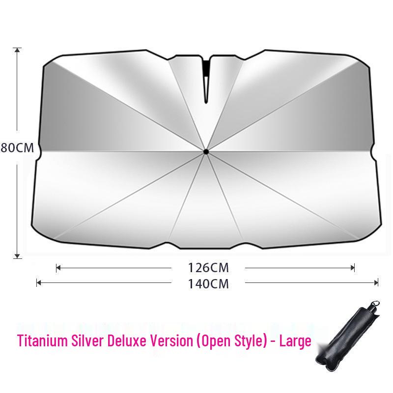 Car Windshield Sunshade - Heat Insulation & Sun Protection for Summer