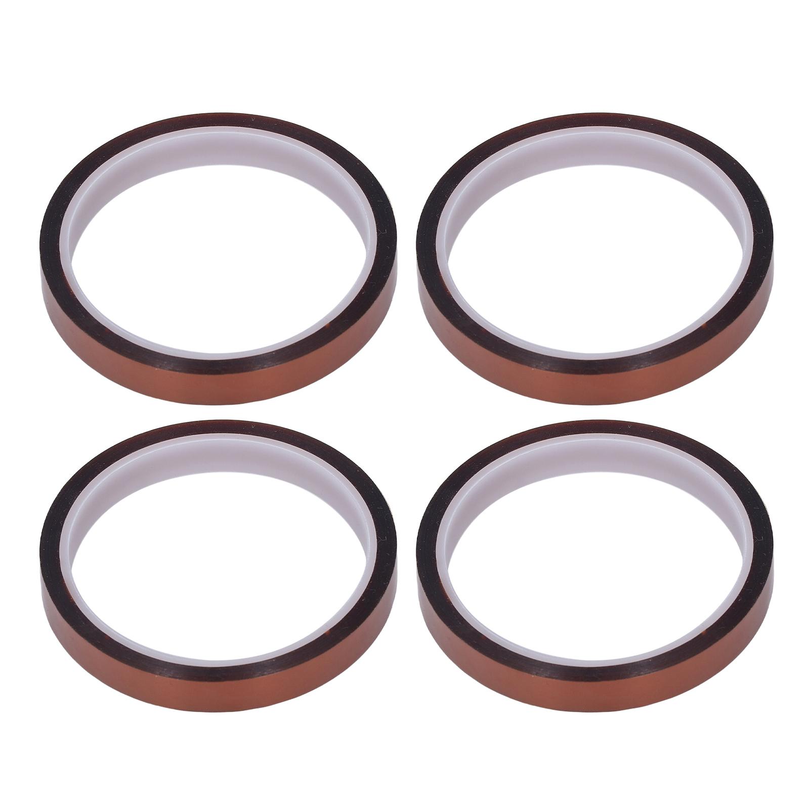 4PCS Antistatic PI Adhesive Tape High Temperature Resistant Polyimide Insulation Tapes