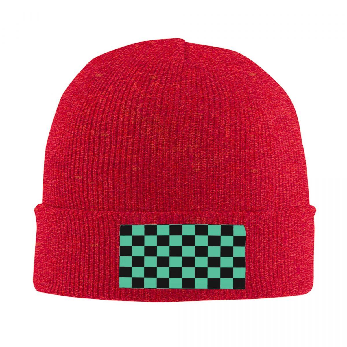 

Demon Slayer Anime Skullies Beanies Caps Fashion Winter Warm Women Unisex Knit Hat Adult Unisex Kimetsu no Yaiba Unisexga Bonnet Hats One Size
