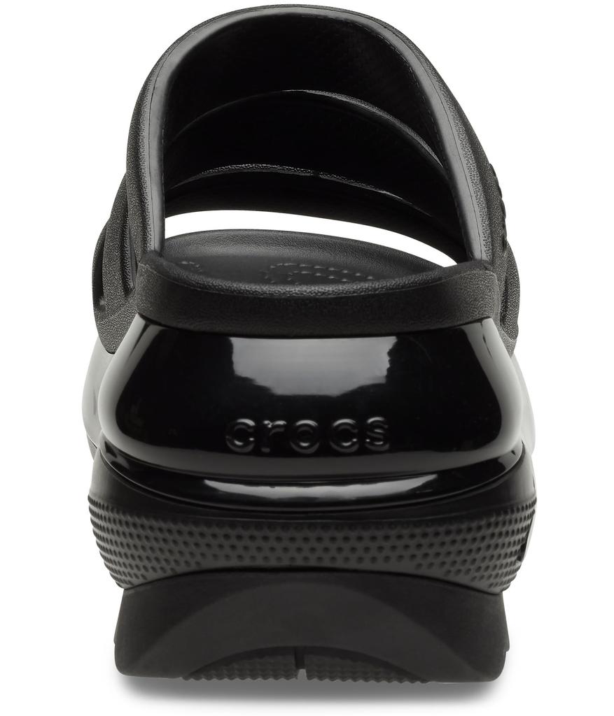Crocs Sandals Mega Crash Triple Strap Woman Black 25.0cm