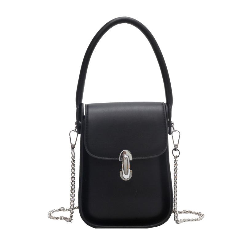 Portable small bag women's new fashion small square bag summer simple chain shoulder messenger bag