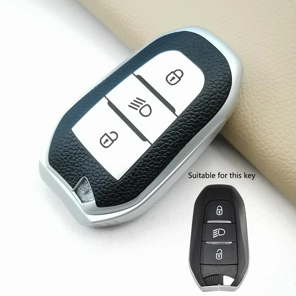 Tpu Car Smart Remote Cover Key Fob Case For Peugeot 208 5008 308 408 508 3008 4008 Ds5 Ds6 Ds3 For Citroen C4 C5 X7 Accessories