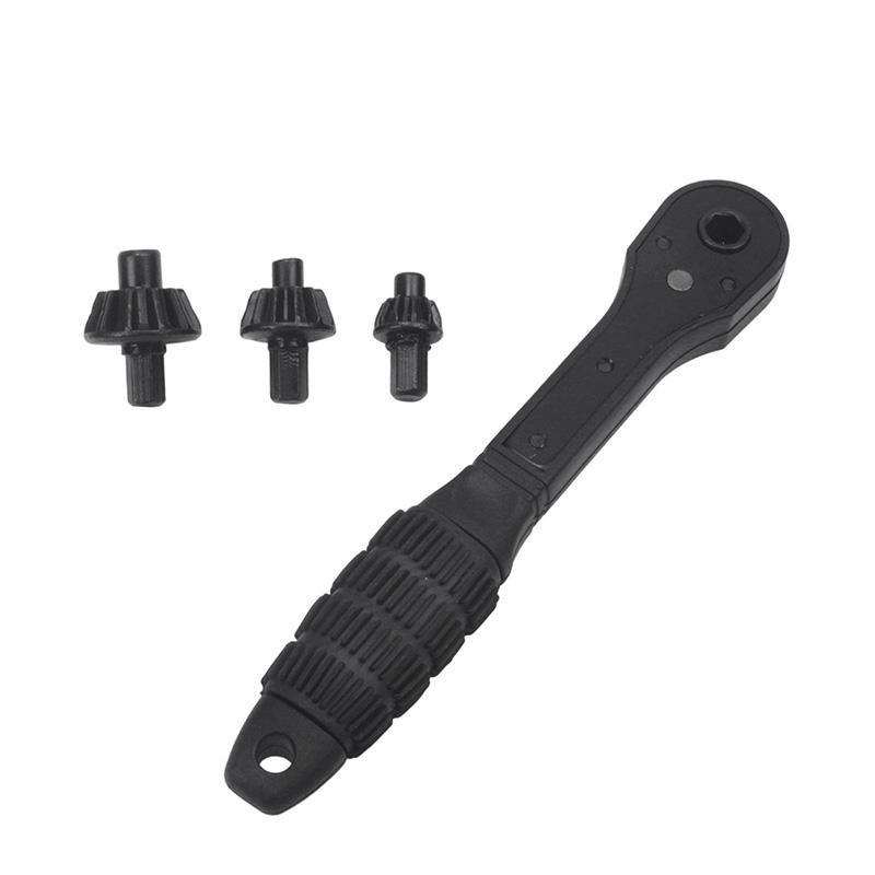 2-in-1 Drill Wrench Universal Double Headed Chuck Key Replacement Tool, Multifunctional Clamping Electric Drill Electric Tool