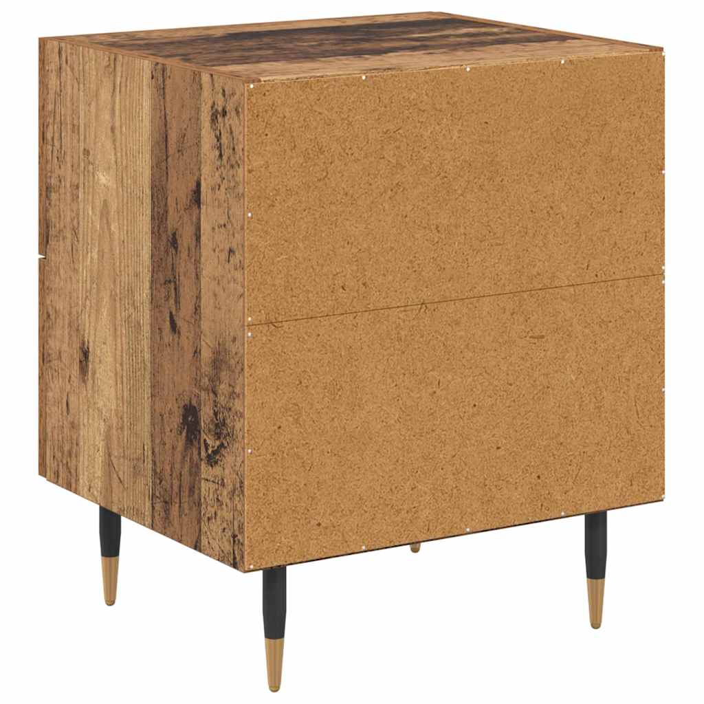 Nightstand Reclaimed Wood Style 40 x 35 x 47.5 cm Engineered Wood