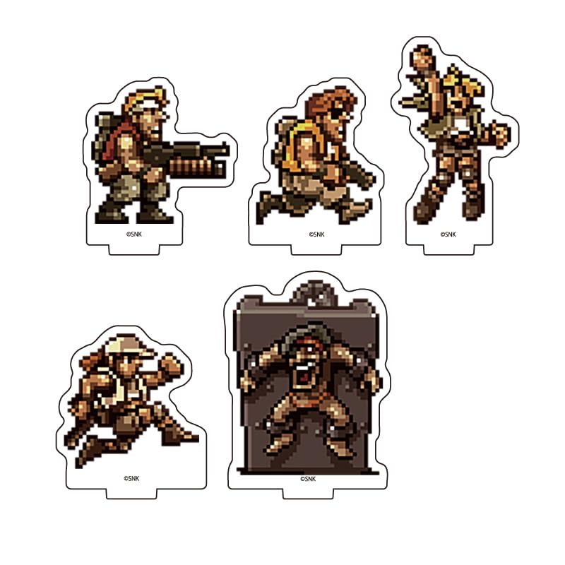 

A3 Metal Slug X 01 Официальная иллюстрация Акриловая маленькая подставка Коробка из 5 шт.