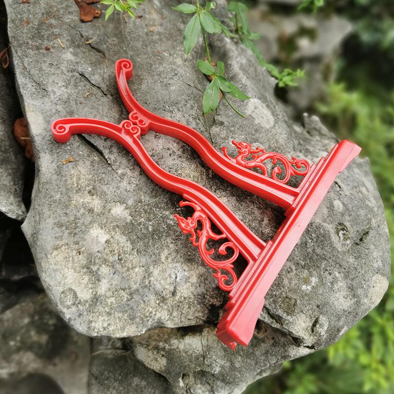 Adjustable and Removable Resin Chinese Palace Round Fan Display Stand