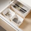 Dust-proof Double-Open Storage Box Flip Cover Small Item Tidy Container  Stationery