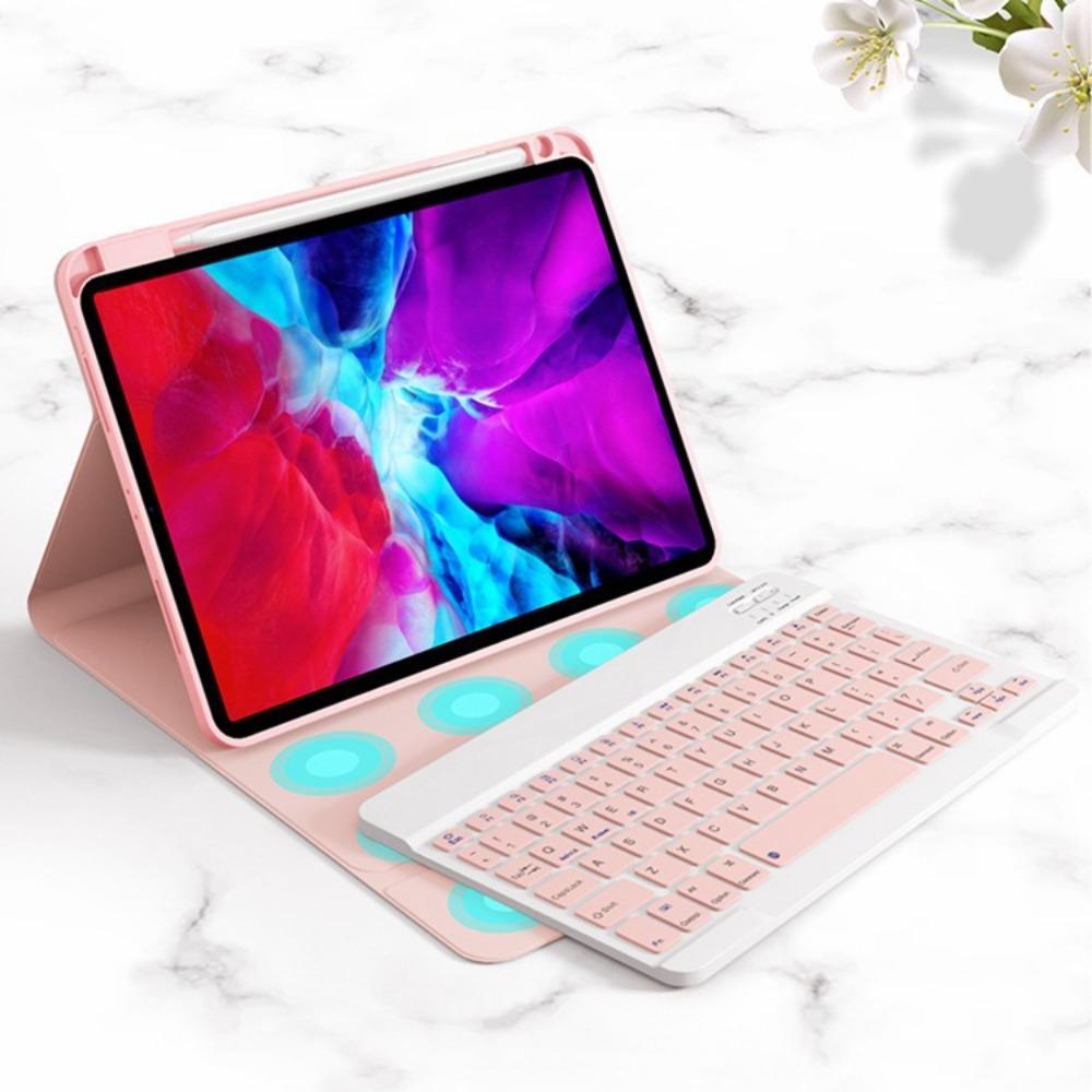 2025 for iPad 11 Pro Case with Bluetooth Keyboard and Pencil Slot Wireless Cover for iPad 10th Gen
