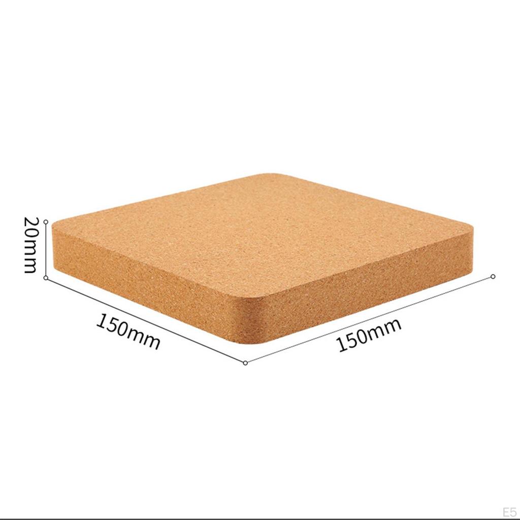Cork Block Mat Hand Tool Leather Craft Leathercraft Cutting Board Punching Mute for