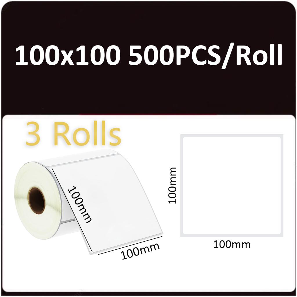 Thermosensitive Paper Can Be Pasted With Label Paper 40 * 30 Rectangular Fruit Stickers, Price Labels, Barcode Printing Paper