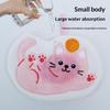 Cartoon Cats Dog Bathroom Hand Cloth Absorbent Hand Cloth Hanging Towels Soft Quick Drying For Kitchen And Bathroom Household
